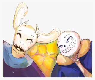 Soriel Sans Toriel Undertale Goatmom Bonedaddy - Cartoon