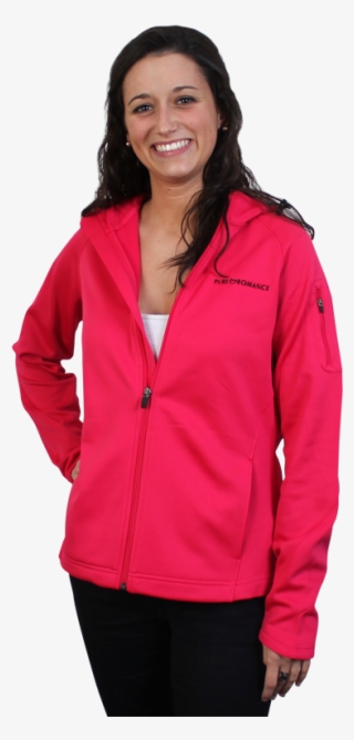 Pure Romance Sport Tek Fleece Full Zip Hooded Jacket - Conjunto Corta Vento Feminina