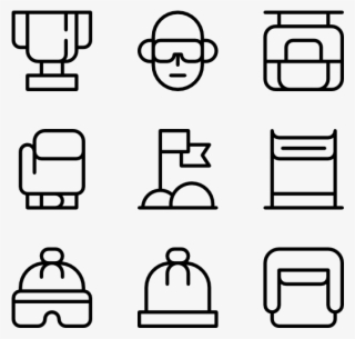 Snowboarding - Kitchen Icon Transparent Background