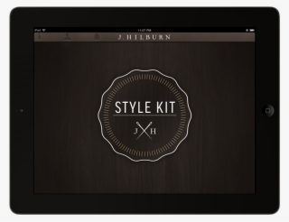 Because Style Kit Is Used On A Tablet, Stylists Do - Tablet Computer