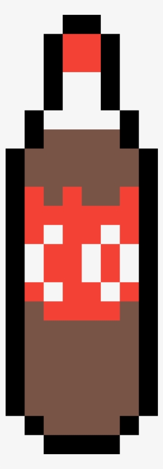 Nothing Like A Cold Diet Coke - Plants Vs Zombies Pixel Art
