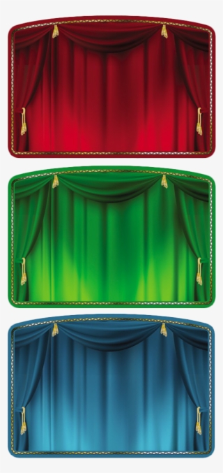 Cortinaje - Curtain Green Vector Free Download