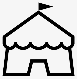 Namiot Cyrkowy Icon - Icon Chapiteau Png