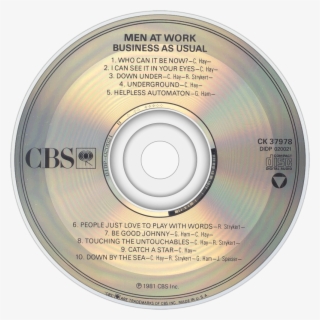 Men At Work Business As Usual Cd