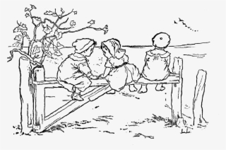 Children Clip Art - Drawing