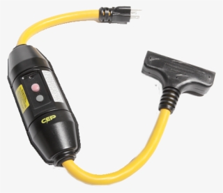 Gfci Extension Cords And Adapters - Cep 1443g2 2 Foot 12/3 Gfci Protection Adapter Twist