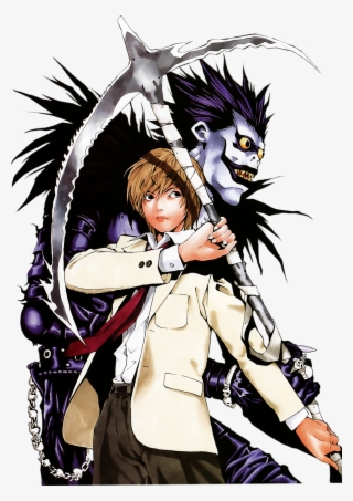 Disfruta De Los 16 Renders Del Anime Death Note - Death Note Official Art