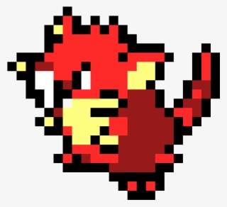 Shiny Raticate - Raticate Pixel Art