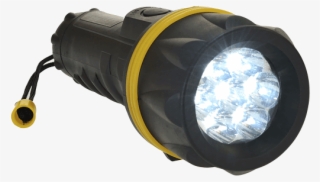 Portwest 7 Led Rubber Torch - Portwest Pa60 7 Led Rubber Torch, Yellow
