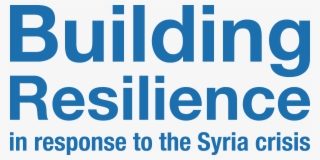 Building Resilience In Response To The Syria Crisis
