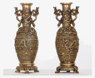Japanese Dragon Vases - Vase