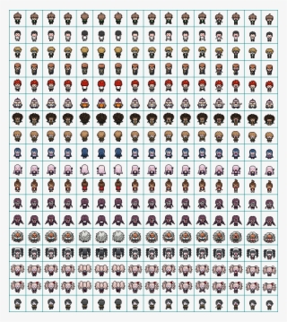 Click For Full Sized Image Pixels - Danganronpa 1 Pixel Sprites