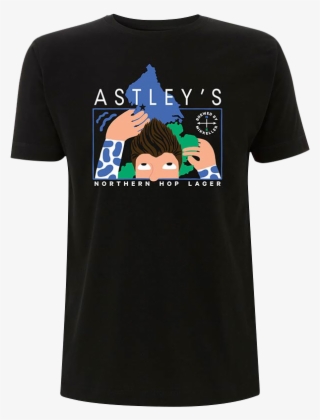 'astley's Northern Hop Lager' T-shirt - Mikkeller Rick Astley
