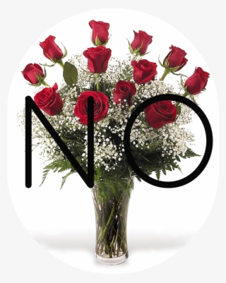 No Red Roses With Babies Breath - Roses And Baby Breath