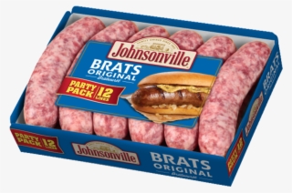 Original Brats Party Pack - Johnsonville Original Brats - 45.6 Oz Box