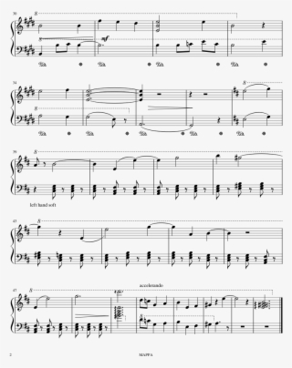 Yuri On Ice - Drake God's Plan Notes Piano