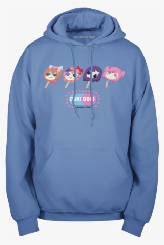 Doki Doki Ice Cream Truck Pullover Hoodie