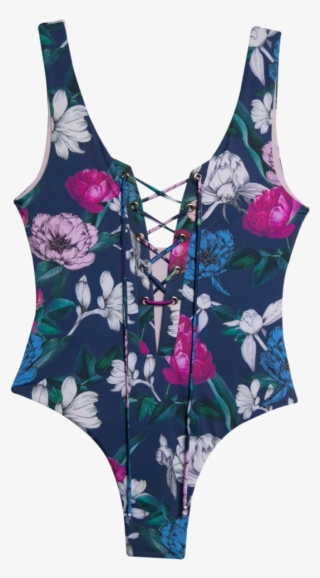 Alli Lace Up One Piece - Orlistat