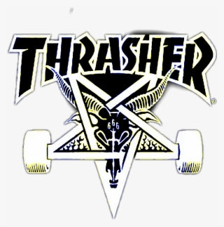 Thrasher Sticker - Thrasher Stickers Png