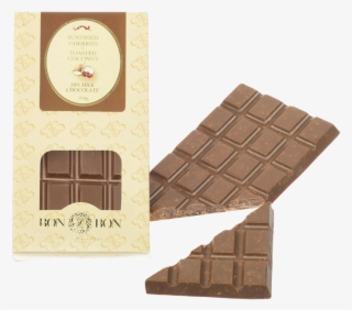 Cherry & Coconut Milk Chocolate Bar