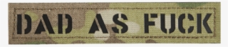 As Fuck Nametape - Laser