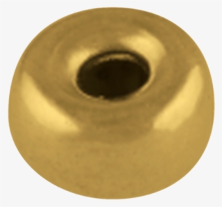 Rondelle Shaped Bead 585/ Yellow Gold - Jewellery