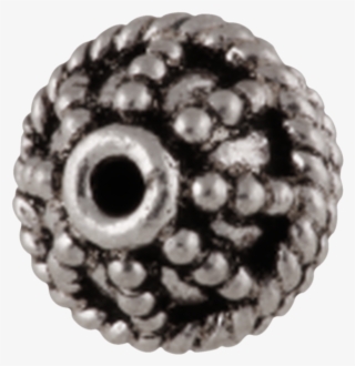 Bead With Pearl Wire 925/-, Oxidised - Jewellery