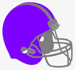 Purple Football Helmet Clip Art At Clker - Purple Football Helmet Clipart