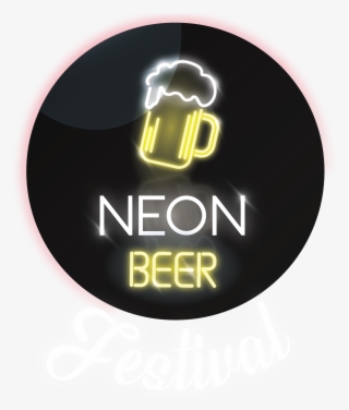 Neon Beer Fest Logo Black - Beer