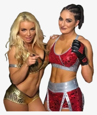 Big Cass To Smackdown - Mandy Rose And Sonya Deville Png