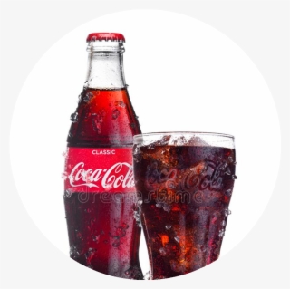 Softdrinks - Coca Cola Glass Ice Cold