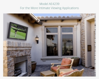 Apollo Outdoor Weatherproof Tv Enclosures For 50"- - Television Set