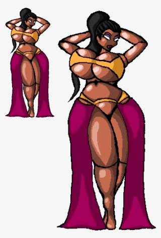A Robot-doll Bellydancer ~ - Cartoon
