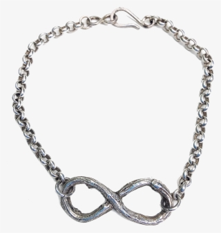 Augusta Angeline Jewelry - Fossil Beaded Circle Charm Starter Bracelet