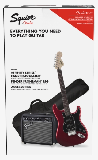 Squier Affinity Series Pj Bass Pack - Black