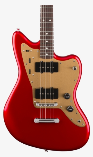Squier Deluxe Jazzmaster St Candy Apple Red - Fender Squier Deluxe Jazzmaster Car