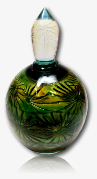 Blown Glass Perfume Bottle - Bottle