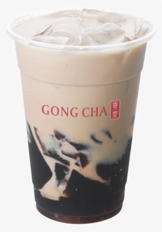 Milk Tea With Herbal Jelly - Gong Cha Milk Tea With Herbal Jelly