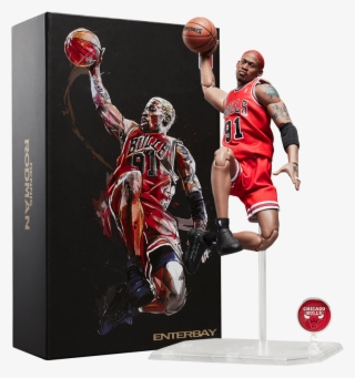 Enterbay Soldier Model 1 / 9 Blue Ball Star Hand To - Dennis Rodman