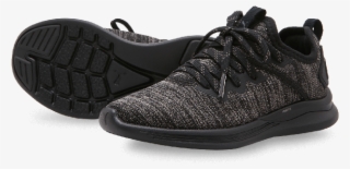 Black Ignite Flash Evoknit Sneakers - Walking Shoe