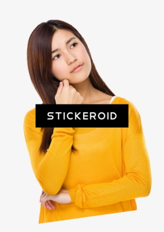 Thinking Girl Woman - Girl