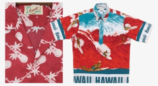 Left, Ukuleles Abound On This Faded-look Shirt From - Illustration