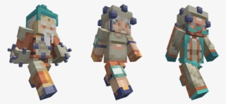 On Your Head At The Same Time Or Is The Striking Headgear - Minecraft Guardian Skin
