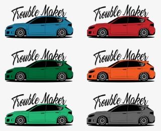 Subaru Vector Simple Picture Freeuse Library - Executive Car