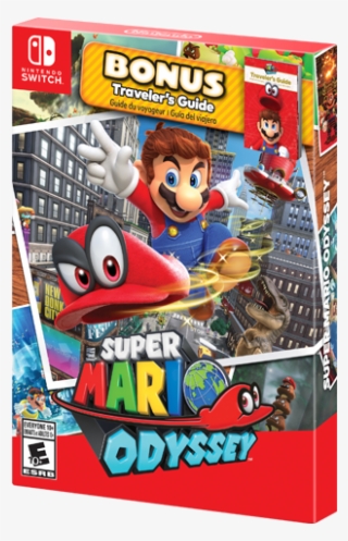 Super Mario Odyssey Starter Pack Box Art - Nintendo Super Mario Odyssey