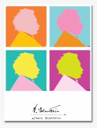 Einstein Pop Art Poster - Pop Art