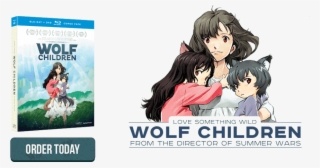 Wolf Children Bd/dvd Combo Pack - Wolf Children Ame And Yuki