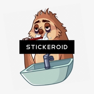 Стикер Ленивец Джо - Duke Nukem Forever Box Art