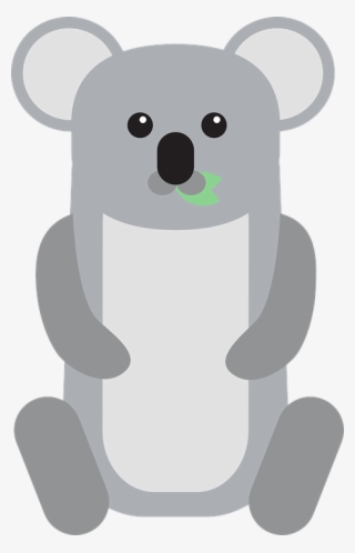 Grey Clipart Koala - Koala Unicorn