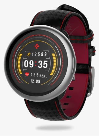 Smartwatch With Circular Color Touchscreen And Heart-rate - Mykronoz Zeround 2 Hr